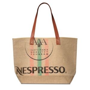 Nespresso Jute Tote Bag - Never been used!!